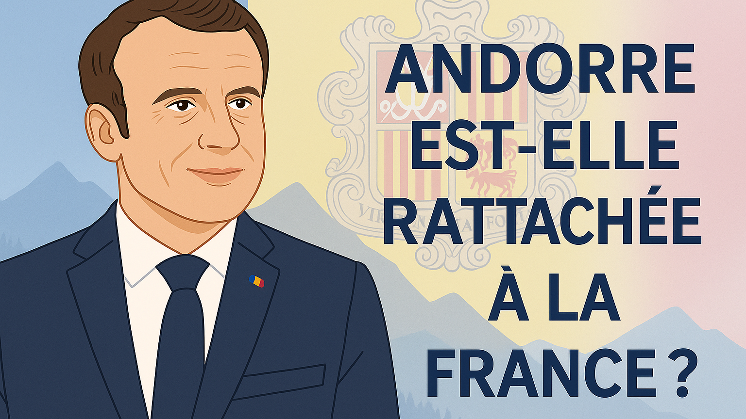 🇦🇩 Andorre est-elle vraiment rattachée à la France ? Le rôle d’Emmanuel Macron comme coprince expliqué
