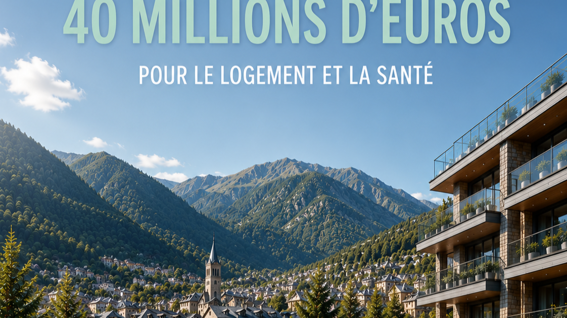 Andorre investit massivement dans le logement et la santé